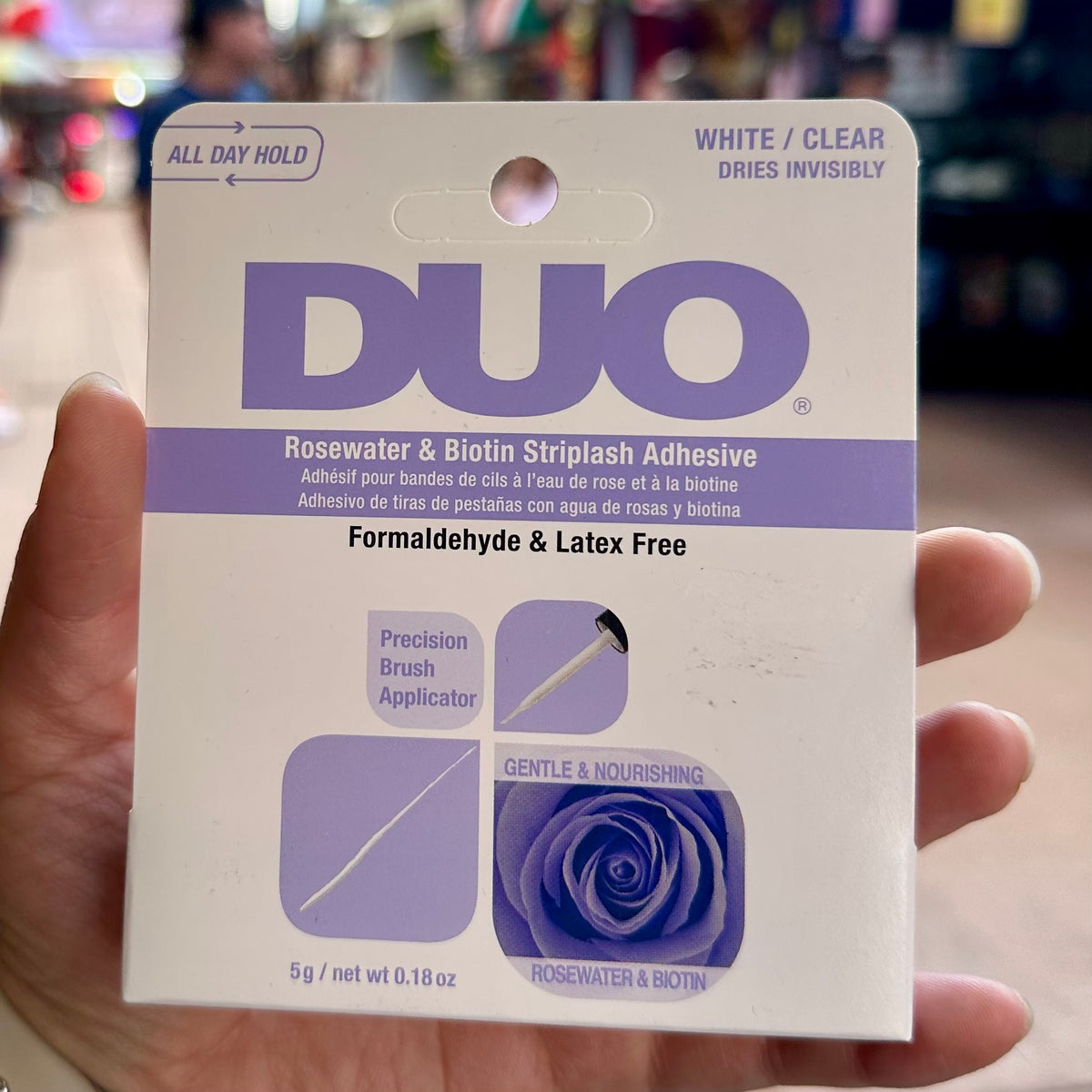 DUO Strip lash Adhesive (gentle clear)