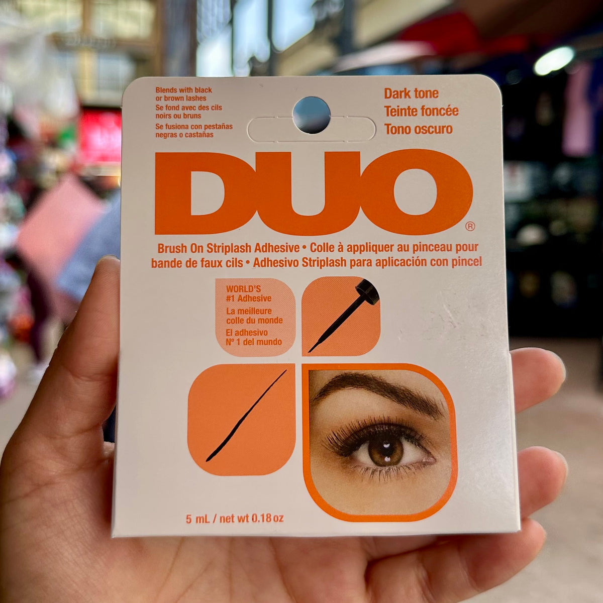 DUO Eyelash Glue (brush black)